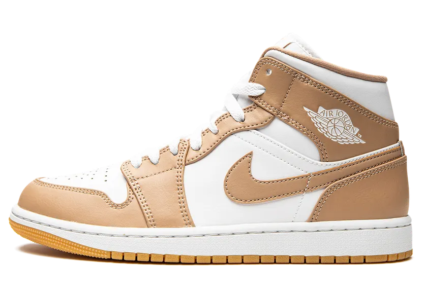 Air Jordan 1 Mid Tan Gum (554724-271)