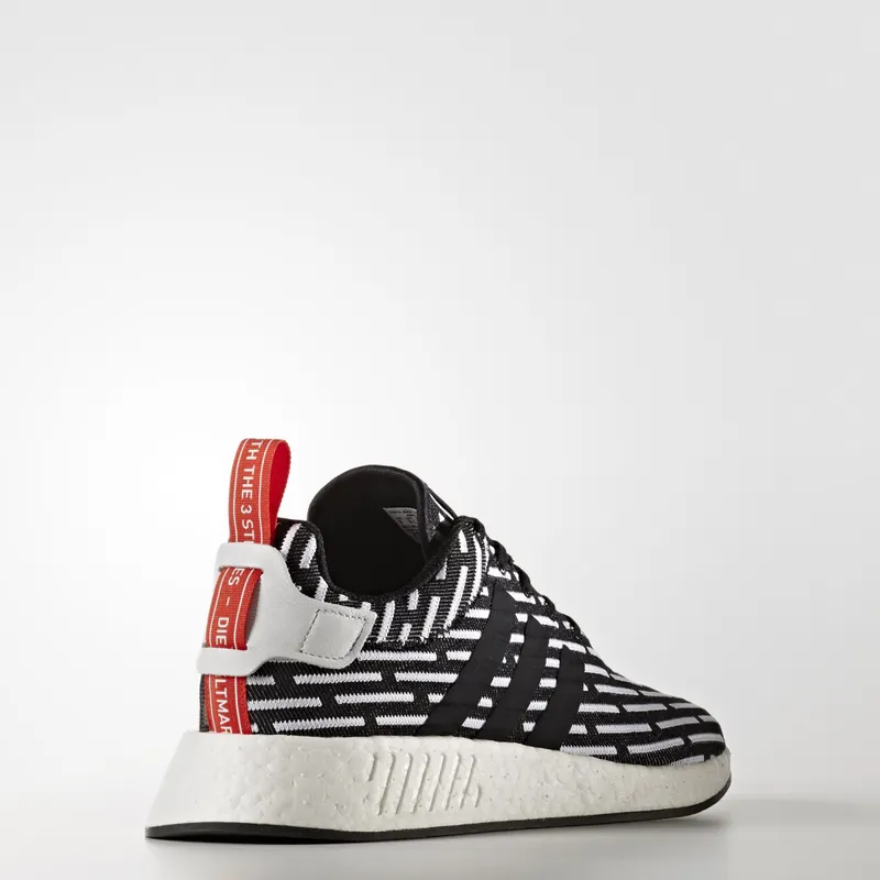 adidas NMD R2 Black White Core Black/Footwear White (BB2951)
