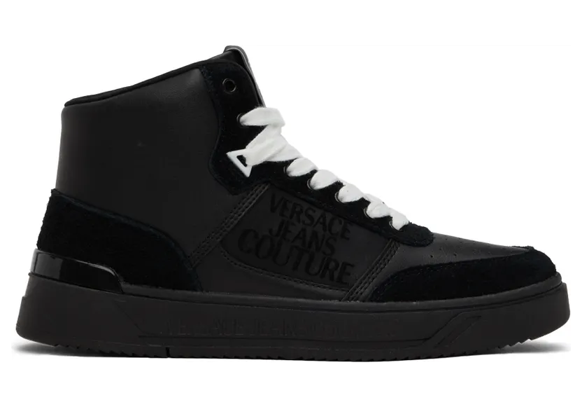 Versace Jeans Couture Black Starlight Sneakers (E72YA3SJ2 EZP080)