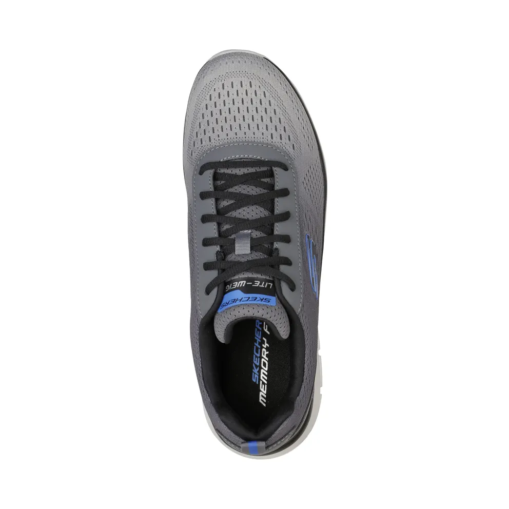 Skechers Track – Ripkent – Houtskool – “Grey” (232399 CCGY)