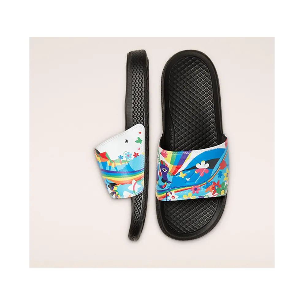 Converse Pride All Star Slide Italy Blue/black/black (170825C)