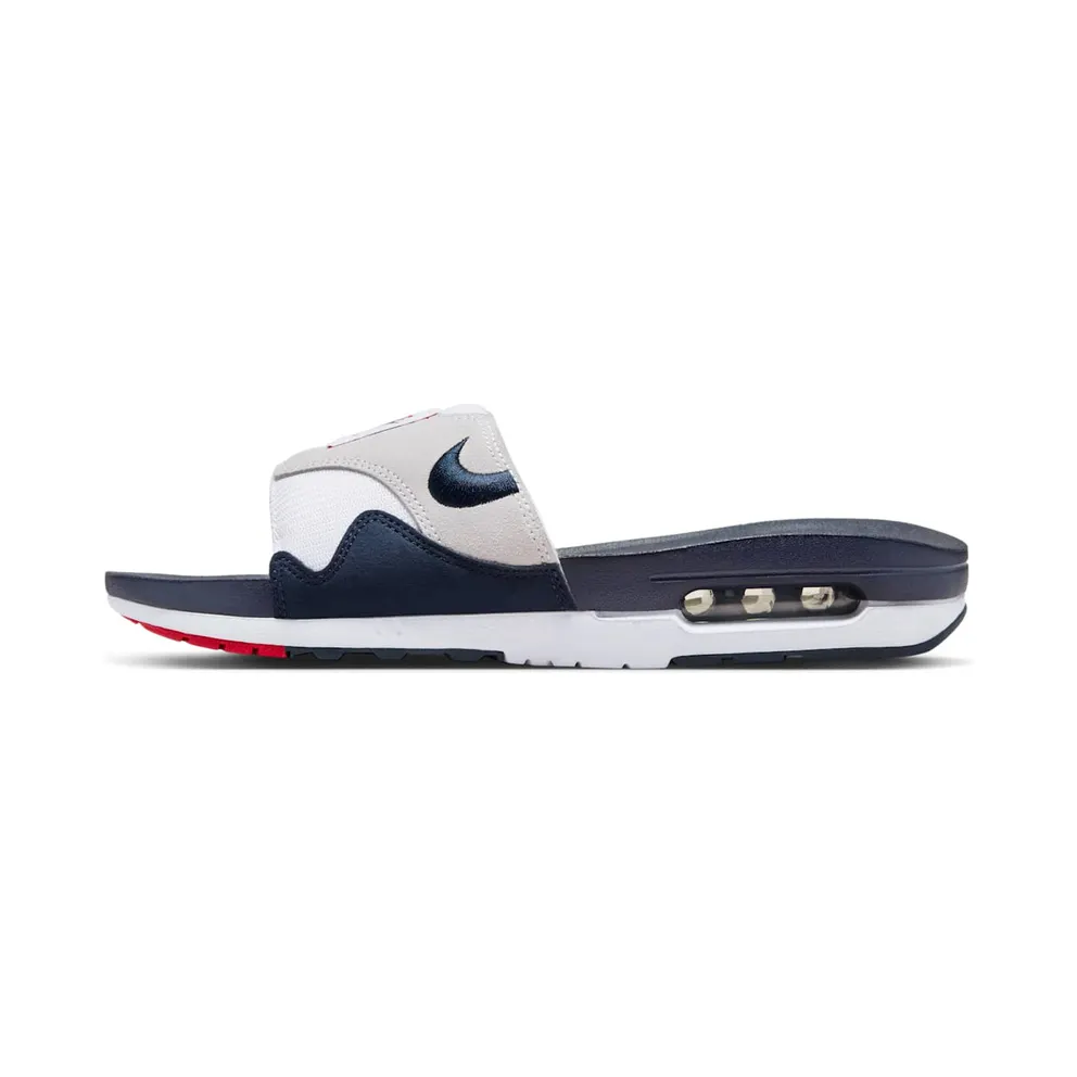 Nike Air Max 1 Slide Obsidian University Red (DH0295-104)