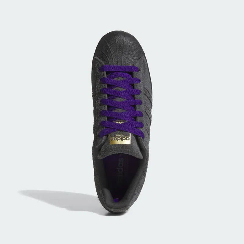 Adidas Superstar ADV Carbon / Carbon / Collegiate Purple (JR7409)