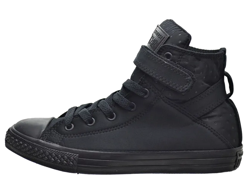 Converse Chuck Taylor All Star Brea HI GS “Black/Black” (653281C)