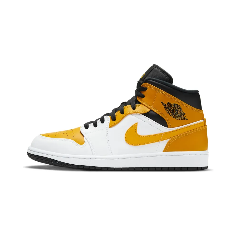 Air Jordan 1 Mid University Gold – “University Gold / White / Black” (554724-170)