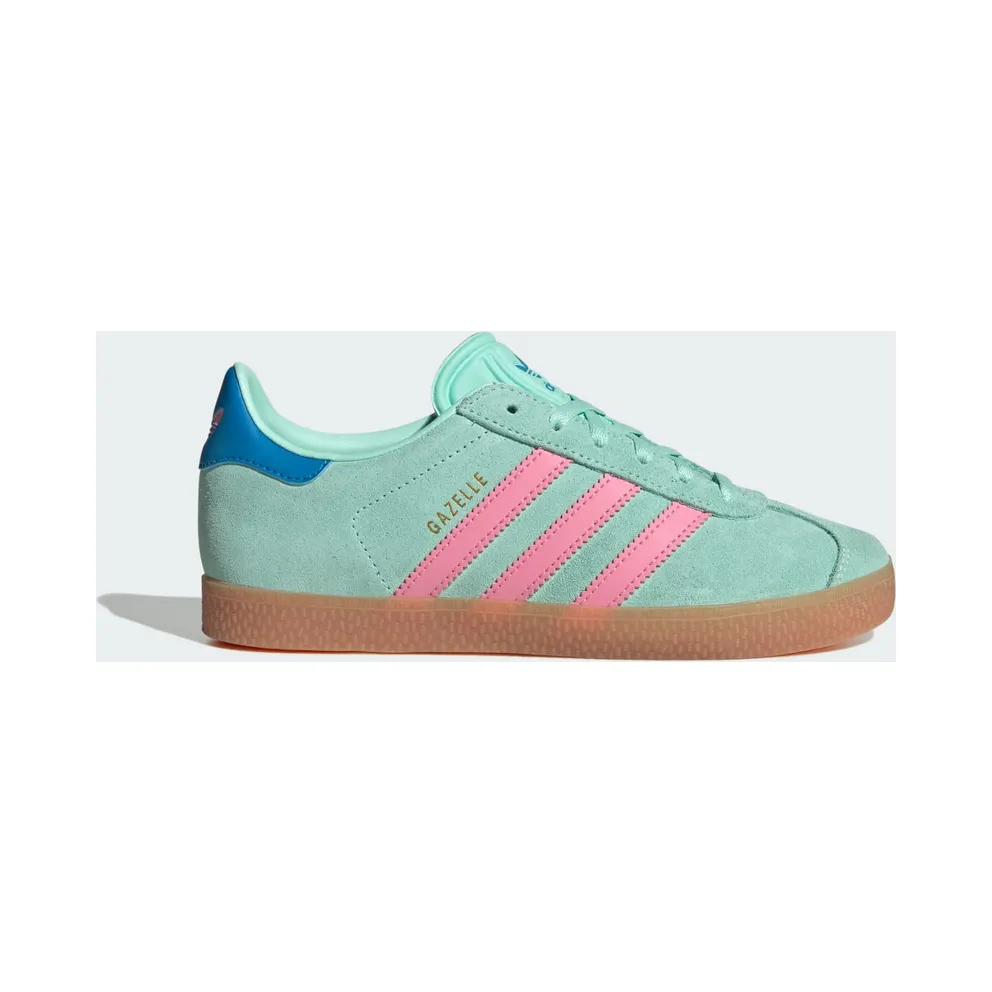 Adidas Gazelle Kids Clear Mint / Bliss Pink / Bright Blue (JP7125)