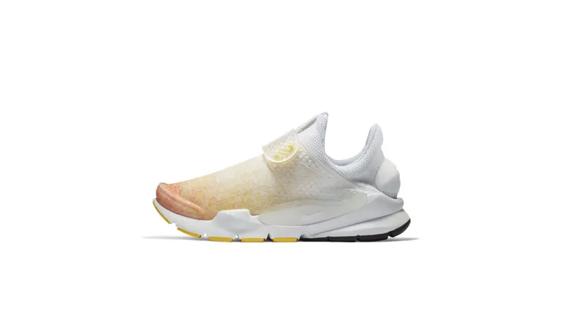 Nike Sock Dart N7 2017 (W) Sunset Glow/White-Varsity Maize-Total Crimson-Tart (908659-817)