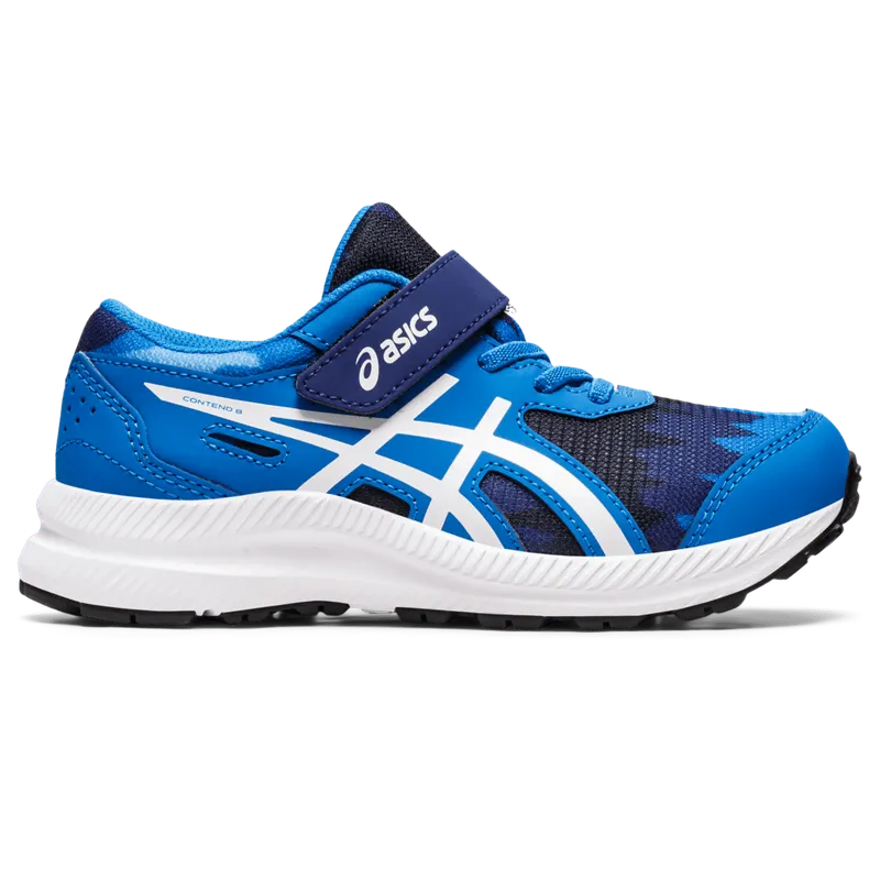 Asics CONTEND 8 PRINT PS Electric Blue/White (1014A293.400)