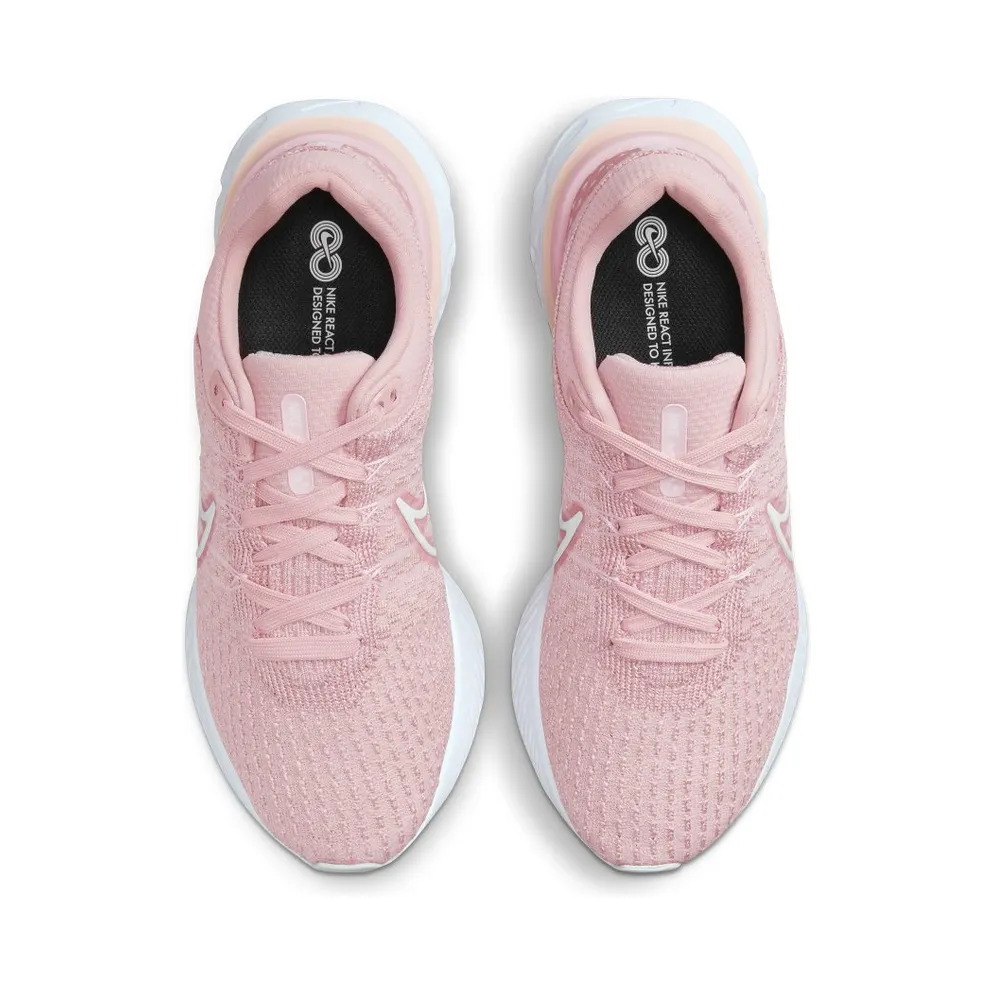 Nike React Infinity Run Flyknit 3 Road Running Pink (DD3024-600)