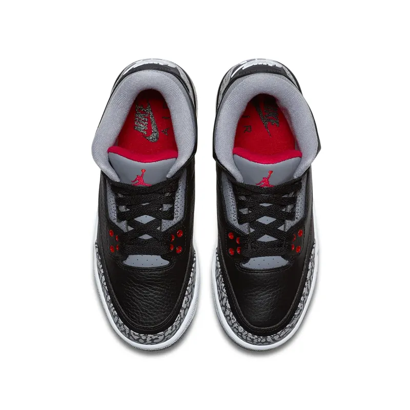 Air Jordan Nike AJ III 3 Retro OG ‘Black Cement’ (BG) (2018) (854261-001)