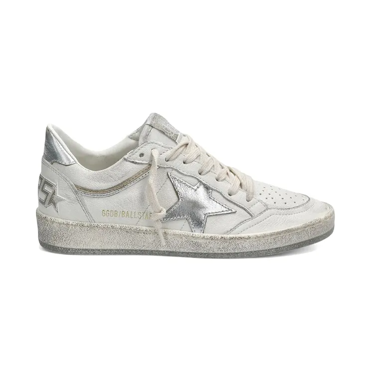 Golden Goose Ball Star Optic White Silver (GWF00746.F007565.10449)