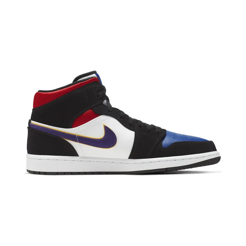 Air Jordan Nike AJ I 1 Mid ‘Lakers Top 3’ (2019) (852542-005)