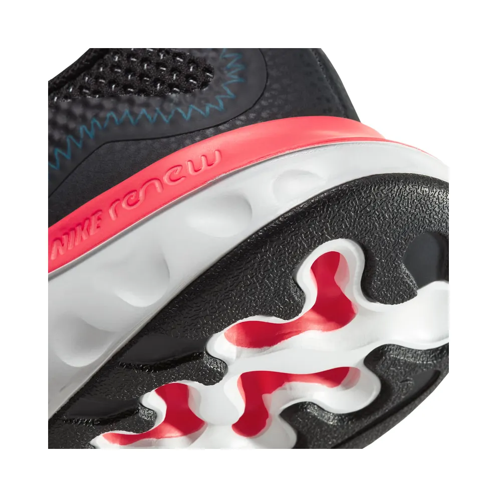 Nike Renew Run Black Laser Blue (PS) Black/Laser Crimson/Dark Smoke (CT1436-090)