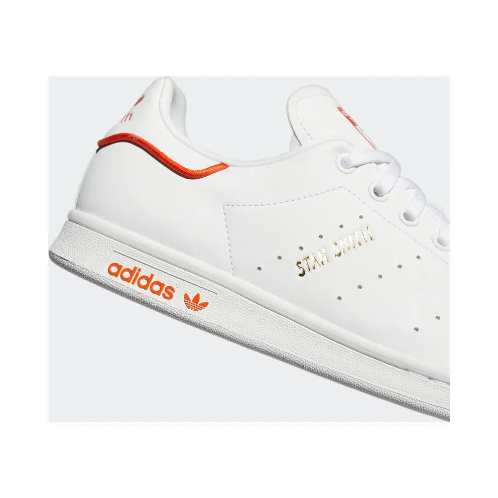 Adidas Stan Smith Cloud White / Cloud White / Orange (GW0488)