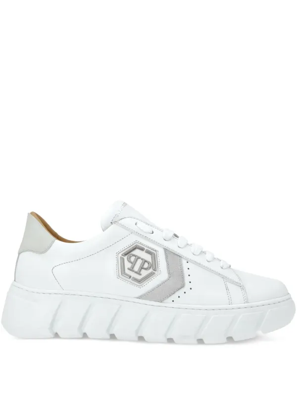 Philipp Plein Hexagon low-top sneakers – White (SAESUSC0698PLE075N)
