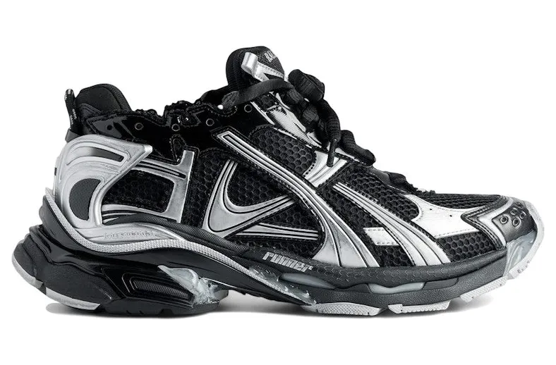 Balenciaga Runner Black Silver (772774 W3RMU 1100)