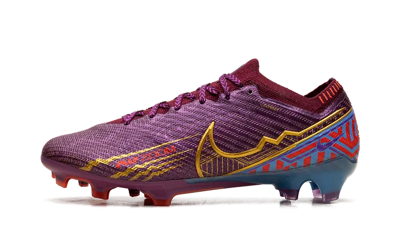 Nike Zoom Mercurial Vapor 15 Elite KM FG Cleats “Mbappe Dark Beetroot” (DR9996-694)