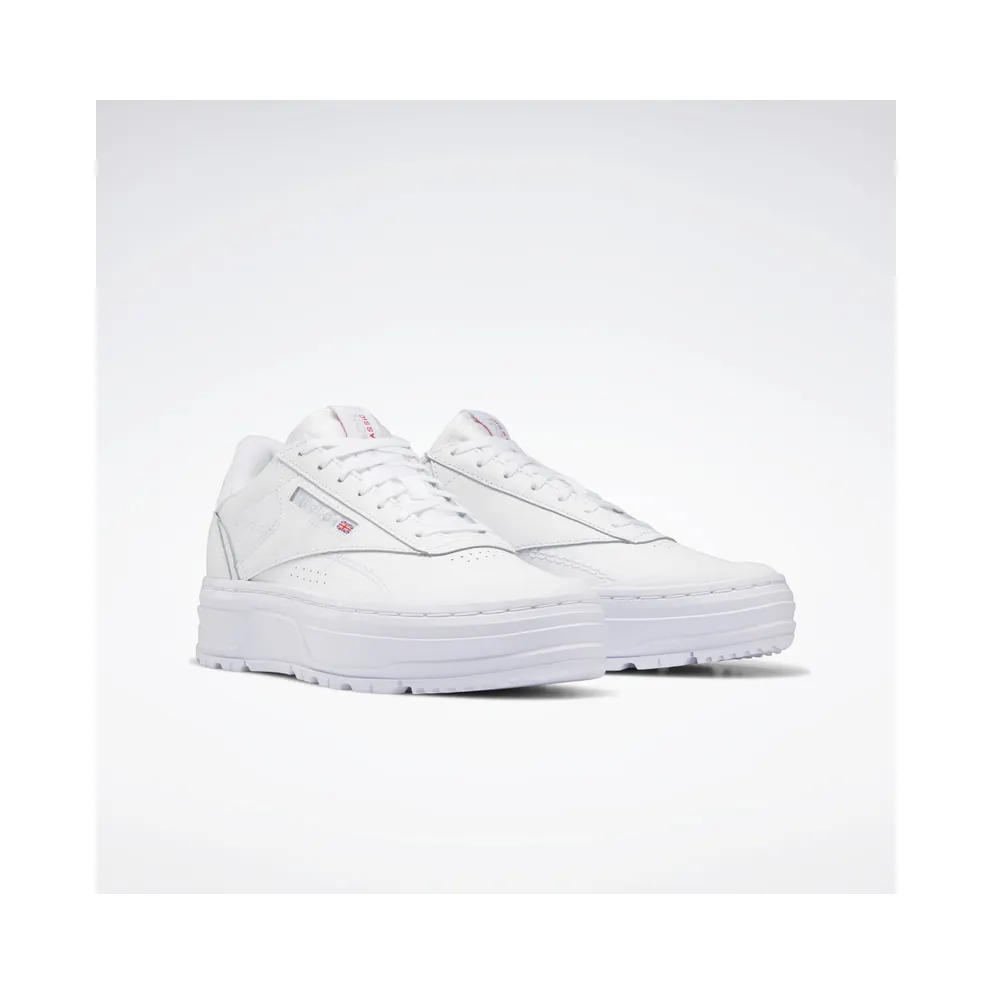 Reebok Club C Double GEO Cloud White / Cloud White / Pure Grey 4 (GW0223)