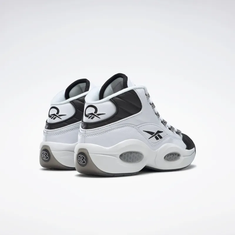 Reebok Question Mid Shoes Black / Cloud White / Cloud White
