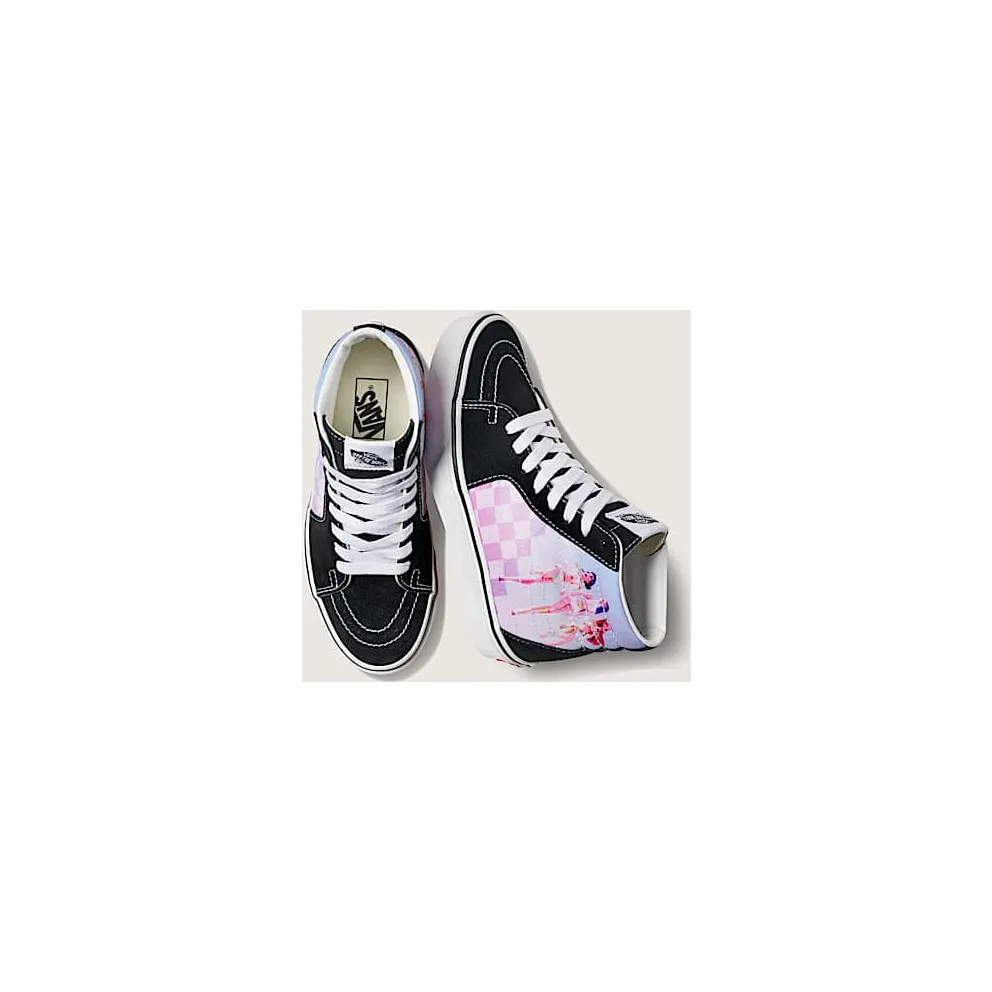 Vans Sk8-Hi KPop Demon Hunters Black Light Blue (VN000V68B5P)