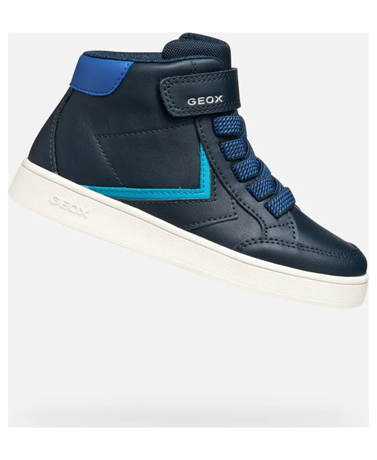 Geox sneaker Marineblauw/lichtblauw (J56LSA0BC11C0693J)