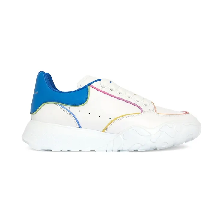 Alexander McQueen Oversized Court White Lake Blue (686004 WIAMB 9480)