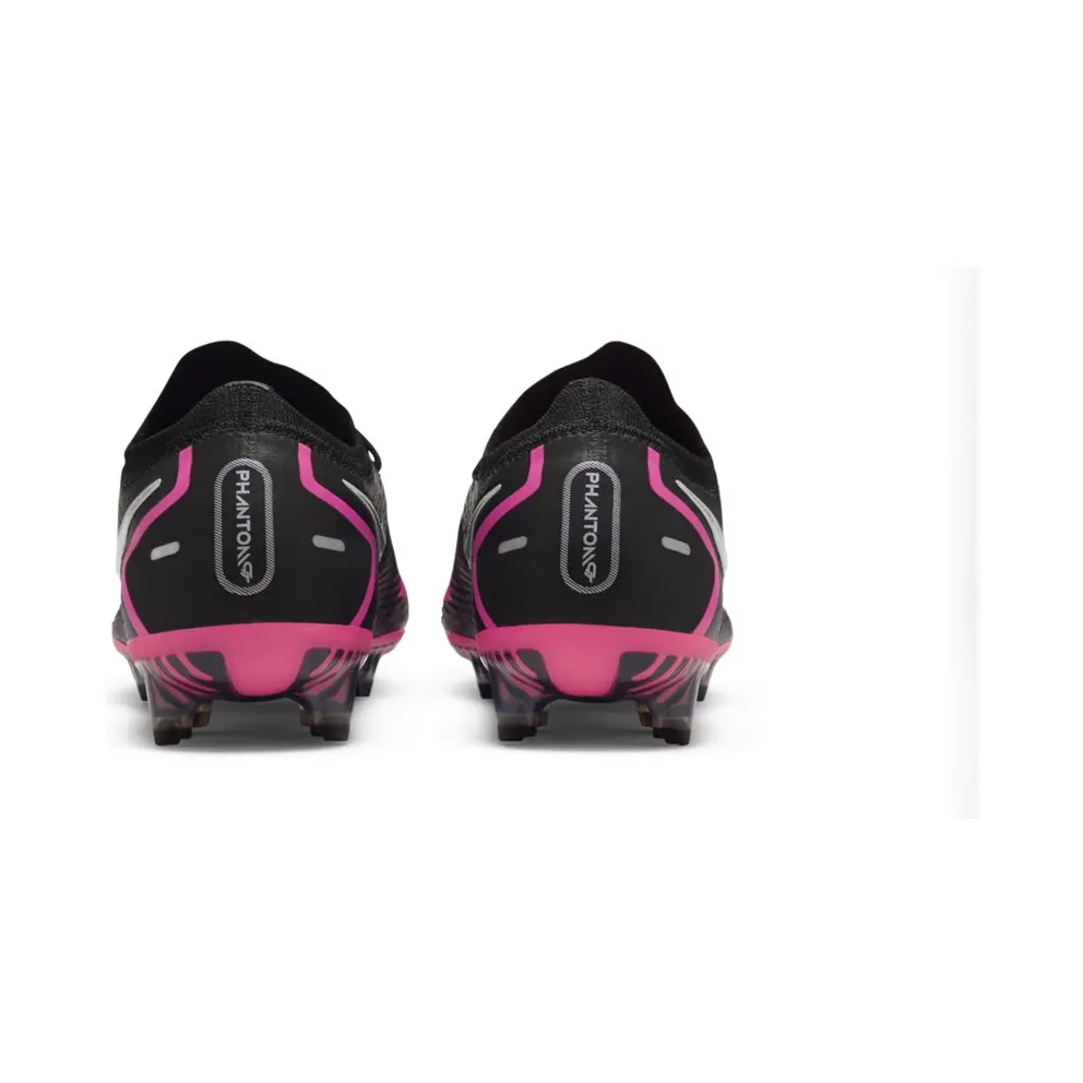 Nike Phantom GT Elite FG Black Pink Blast Black/Pink Blast-Metallic Silver (CK8439-006)
