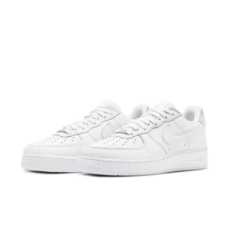 Nike Air Force 1 Craft White White/White-Summit White-Vast Grey (CN2873-101)