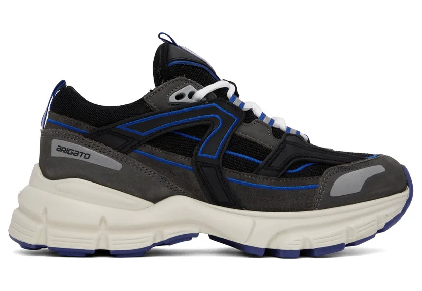 Axel Arigato Black & Blue Marathon R-Trail Sneakers (F0568007)