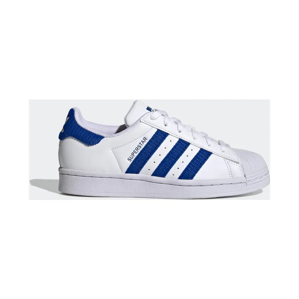 adidas Superstar Schuh Cloud White / Royal Blue / Cloud White (GV7951)