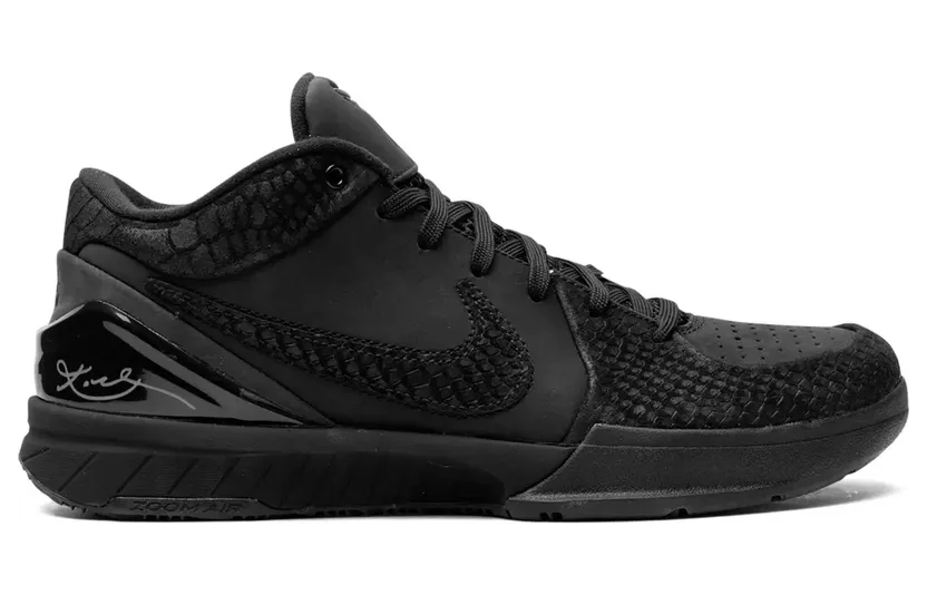 Nike Kobe 4 Protro Black Gold Sneakers – Schwarz (FQ3544)