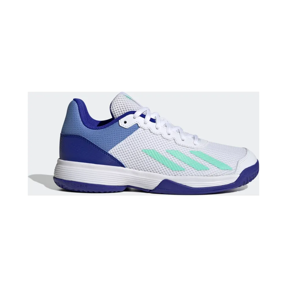 adidas Courtflash Tennis Cloud White / Pulse Mint / Lucid Blue (HP9715)