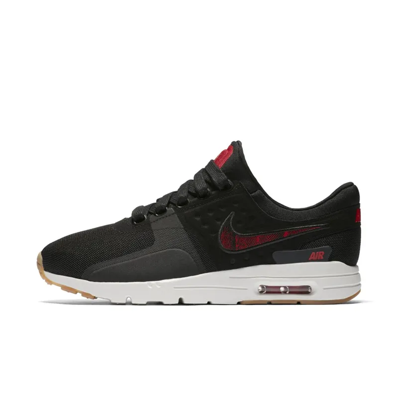 Nike Air Max Zero N7 2017 (W) Black/University Red-Gum Light Brown (AA1094-001)