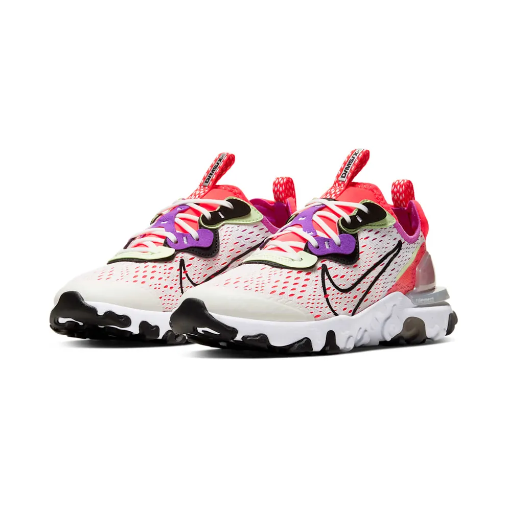 Nike React Vision Barely Volt Laser Crimson (GS) Summit White/Barely Volt-Laser Crimson-Black (CD6888-102)