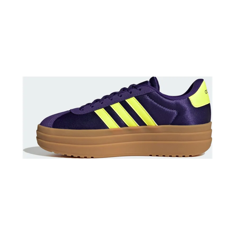 Adidas VL Court Bold Junior Collegiate Purple / Hi-Res Yellow / Silver Metallic (JQ1874)
