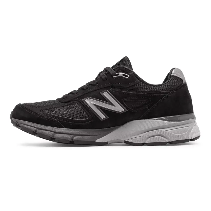New Balance 990v4 Kith Black Black/Silver (M990BK4)