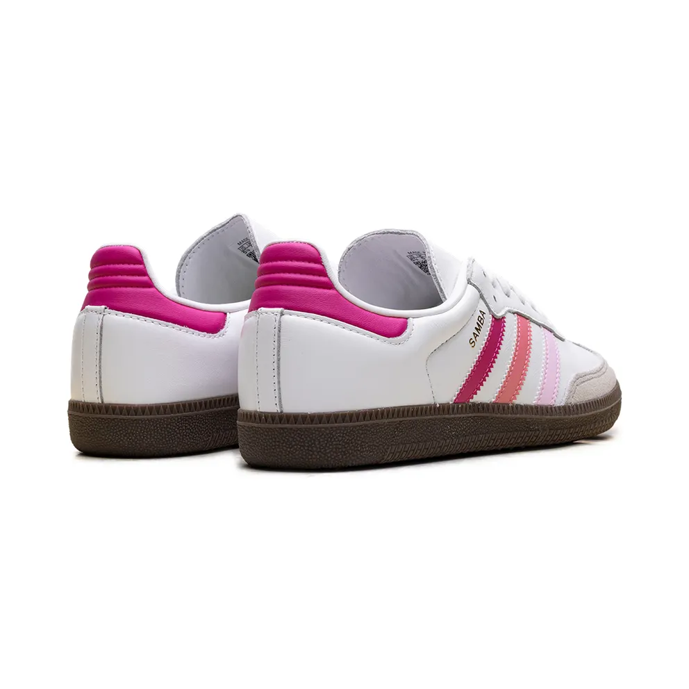 Adidas Samba OG GS “White Orchid Fusion” (JP5492)