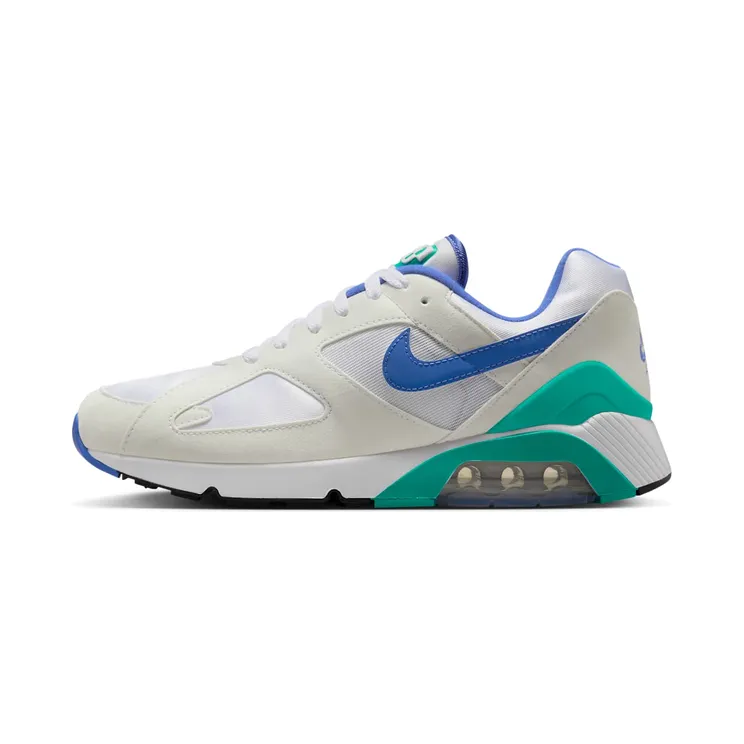 Nike Air 180 “White / Clear Jade Ii / Black / Medium Blue” (FJ9259-102)