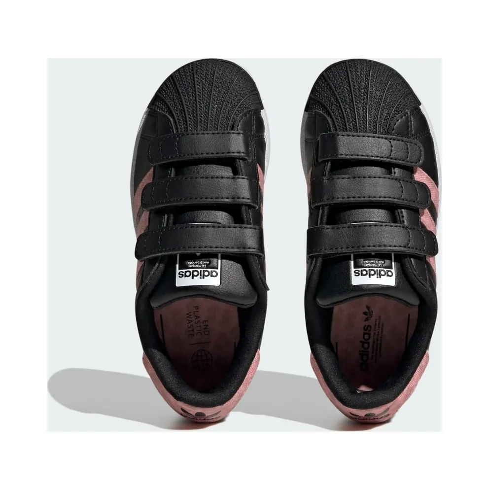 adidas Superstar Comfort Closure Kids Core Black / Core Black / Gold Metallic (ID7264)