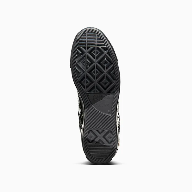 Converse Chuck 70 Plus XHi Leather Black/Black/Light Gold (A09381C)