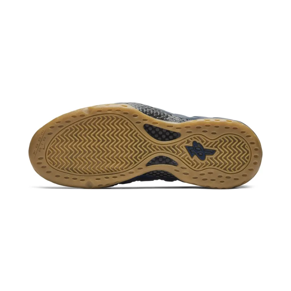 Nike Air Foamposite One Navy Gum Midnight Navy/Midnight Navy-Gum Light Brown-White (314996-405)