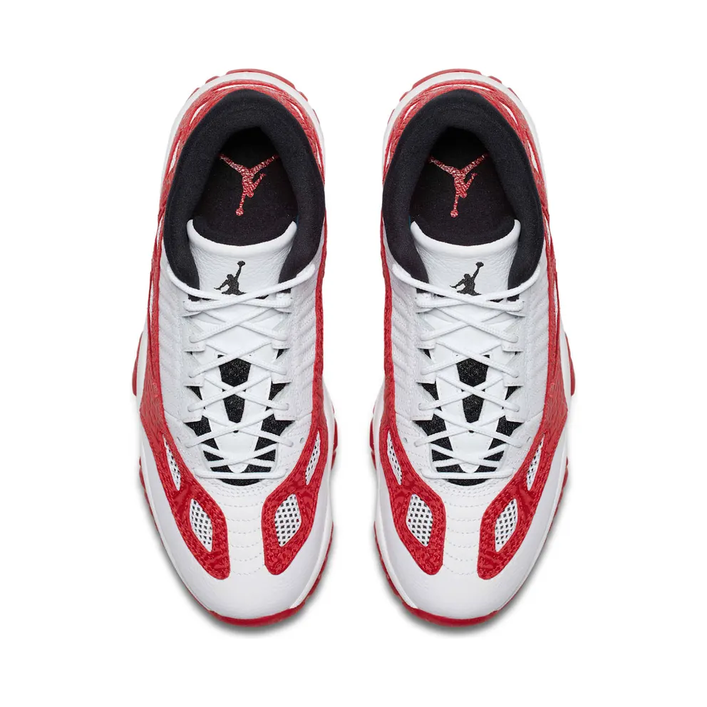 Jordan 11 Retro Low IE White Gym Red White/Gym Red-Black (919712-101)