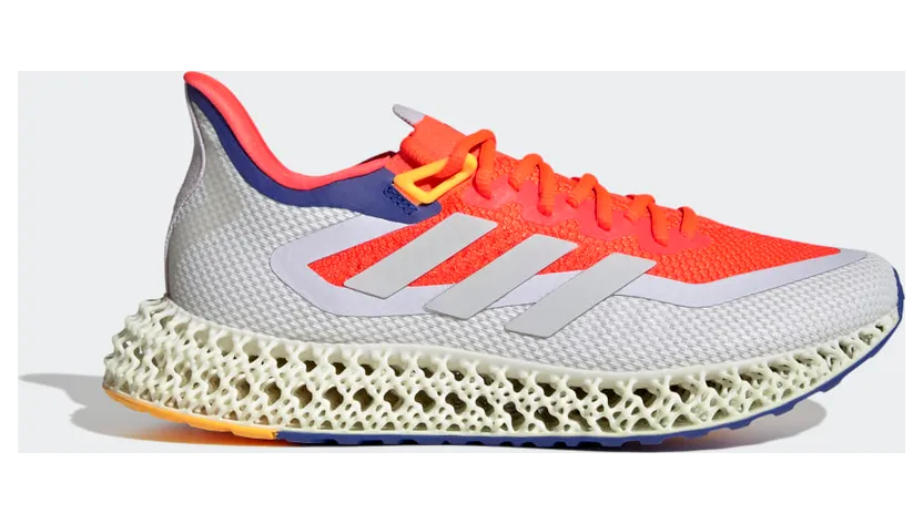 adidas 4D FWD Laufschuh Solar Red / Cloud White / Silver Dawn (HP7664)