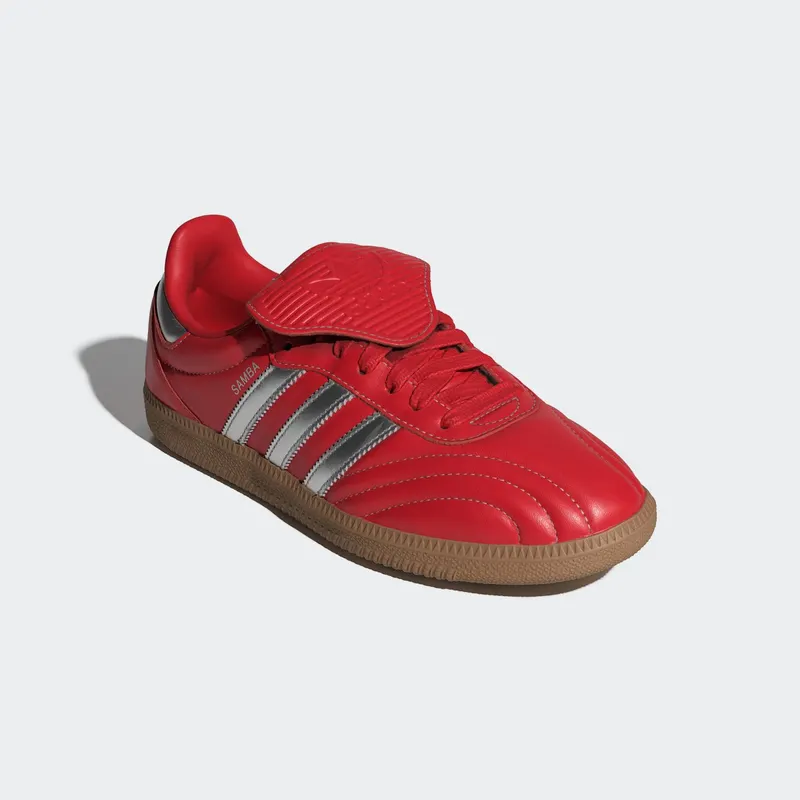 Adidas Samba LT Better Scarlet / Silver Metallic / Gum (JS3938)