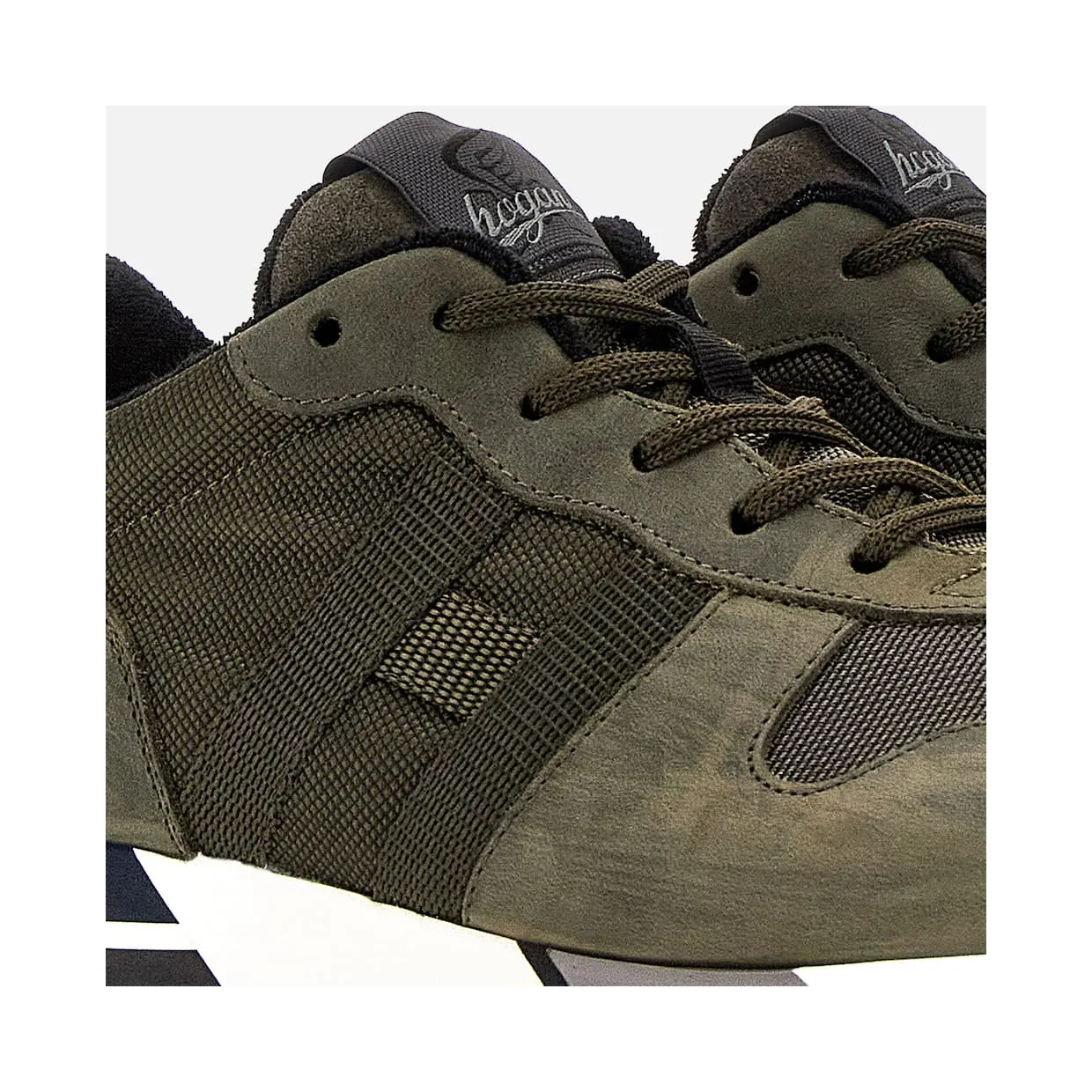 Sneakers Hogan H383 Green (HXM3830AN512C3746M) (5)