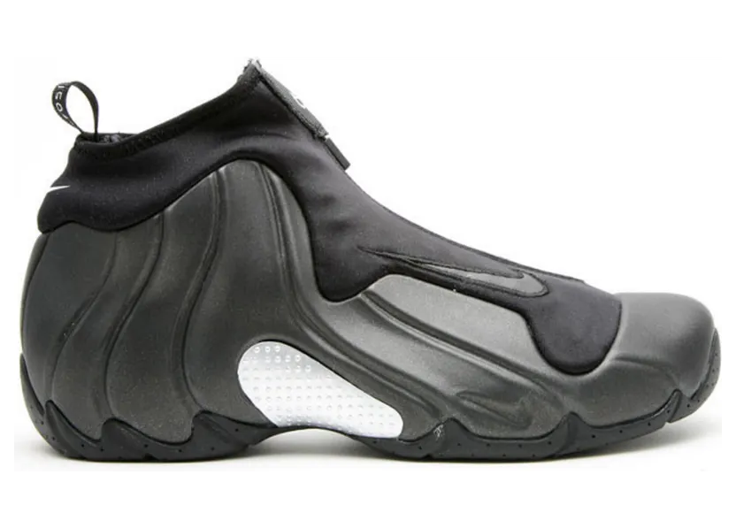 Nike Air Flightposite Black Metalic Silver (2008)