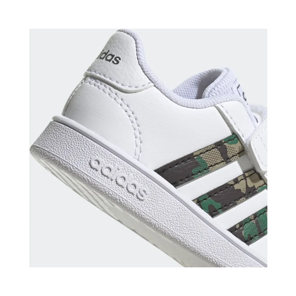 adidas Grand Court Camouflage Cloud White / Core Black / Carbon (GZ1086)