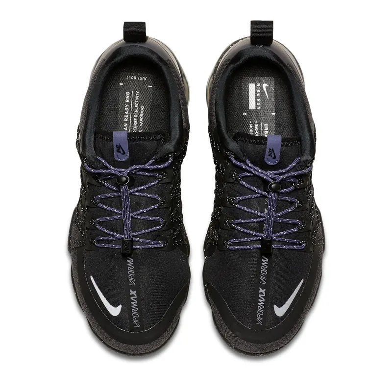 Nike Air VaporMax Run Utility Black Reflect Silver (W) Black/Reflect Silver-Thunder Grey (AQ8811-001)