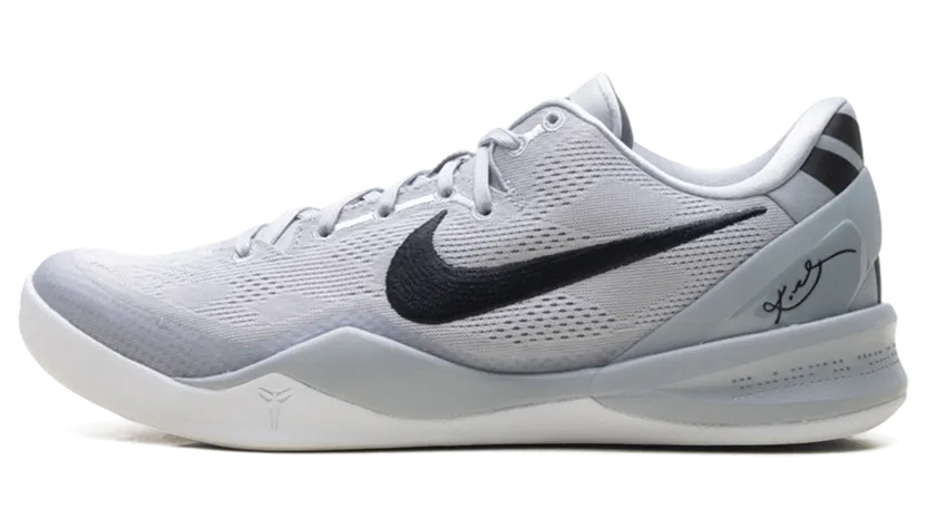 Nike Kobe 8 Protro TB “Wolf Grey Black White” (HM6469-001)