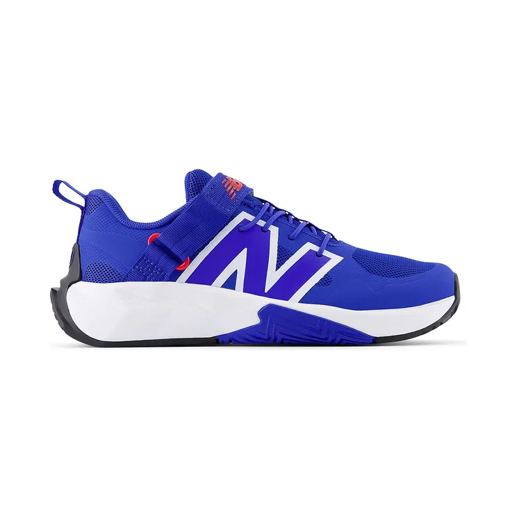 New Balance FuelCell Play Bungee with Top Strap Blue Gemstone Team Red White (PTFCYAD)